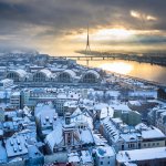 Passing Snow Shower, Riga